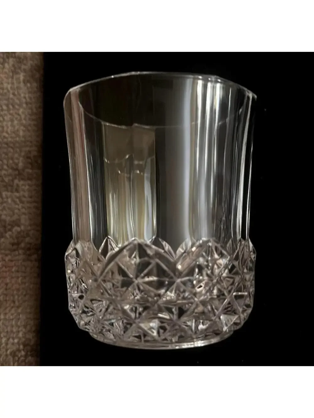 Longchamps by Cristal D'arques Durand tumblers set of 4